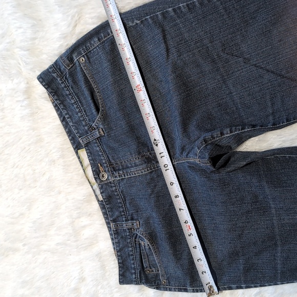 Loft Slim Cropped Denim Ankle Mid Rise Jeans Size 12 - Picture 10 of 12